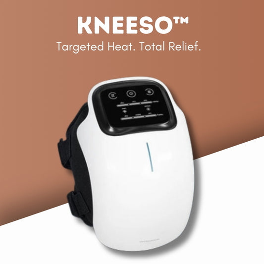 Kneeso™ - Soothing Power at the Push of a Button.