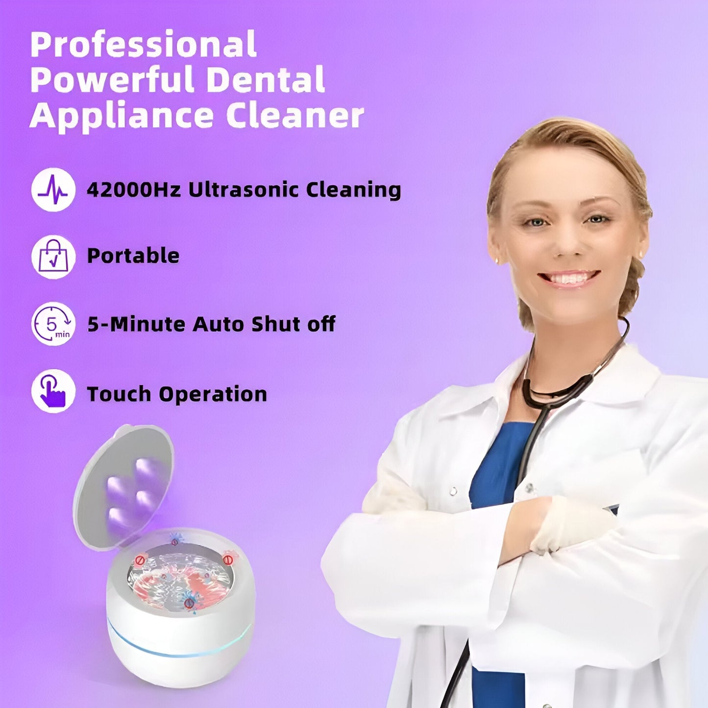 MediClean™ – Ultrasonic Multi-Purpose Cleaner