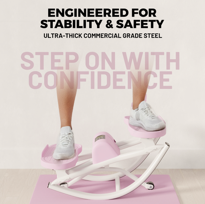 incluv RockStep Pro – Compact Full-Body Home Fitness Stepper